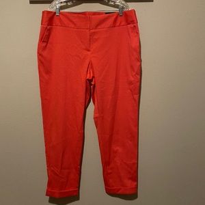 Worthington - textured coral slacks